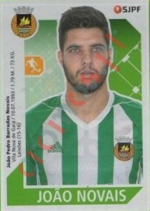 253 João Novais – Futebol 2017-2018 Panini