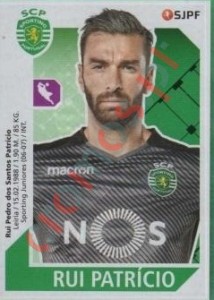 257 Rui Patrício – Futebol 2017-2018 Panini