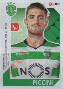 259 Cristiano Piccini – Futebol 2017-2018 Panini
