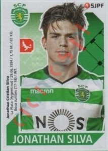 263 Jonathan Silva – Futebol 2017-2018 Panini