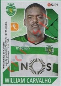 265 William Carvalho – Futebol 2017-2018 Panini