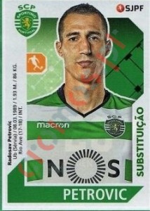 267bis Radosav Petrovic – Futebol 2017-2018 Panini