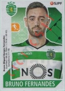 268 Bruno Fernandes – Futebol 2017-2018 Panini