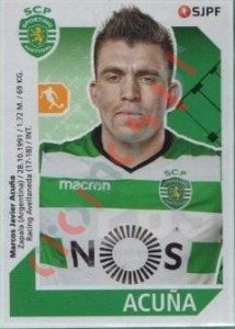 269 Marcos Acuña – Futebol 2017-2018 Panini