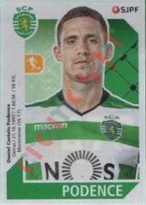 270 Daniel Podence – Futebol 2017-2018 Panini