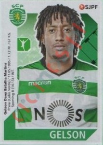 271 Gelson Martins – Futebol 2017-2018 Panini
