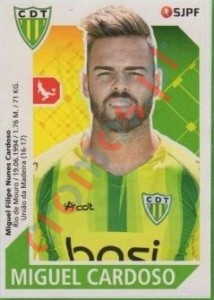 279 Miguel Cardoso – Futebol 2017-2018 Panini