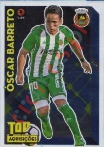 337 Óscar Barreto – Futebol 2017-2018 Panini