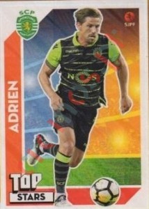 343 Adrien Silva – Futebol 2017-2018 Panini