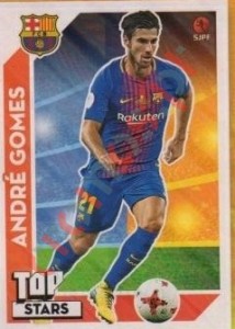 345 André Gomes – Futebol 2017-2018 Panini