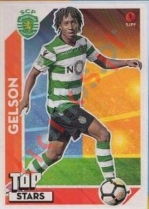 352 Gelson Martins – Futebol 2017-2018 Panini