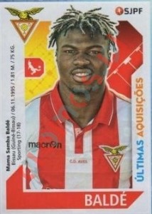 369 Mama Baldé – Futebol 2017-2018 Panini