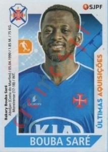 370 Bouba Saré – Futebol 2017-2018 Panini