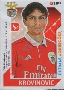 372 Filip Krovinovic – Futebol 2017-2018 Panini