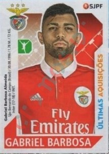 373 Gabriel Barbosa – Futebol 2017-2018 Panini