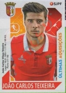 375 João Carlos Teixeira – Futebol 2017-2018 Panini