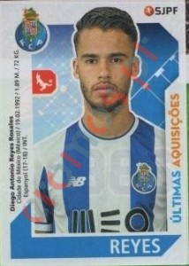 386 Diego Reyes – Futebol 2017-2018 Panini