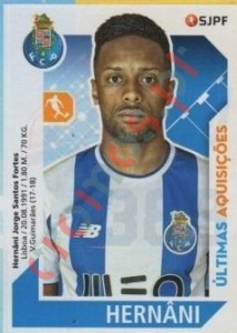 388 Hernâni – Futebol 2017-2018 Panini