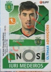 391 Iuri Medeiros – Futebol 2017-2018 Panini