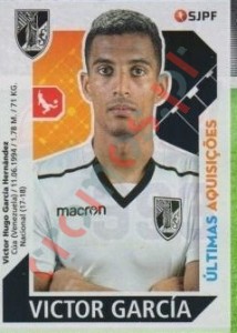393 Victor García – Futebol 2017-2018 Panini