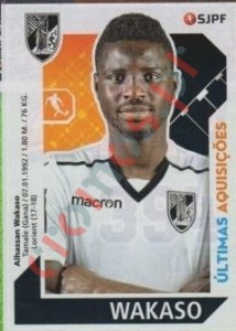394 Wakaso – Futebol 2017-2018 Panini
