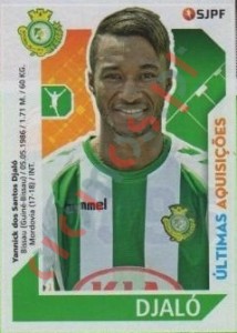 395 Yannick Djaló – Futebol 2017-2018 Panini