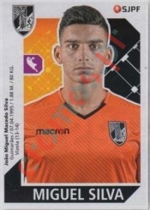291 Miguel Silva – Futebol 2017-2018 Panini