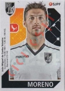 294 Moreno – Futebol 2017-2018 Panini