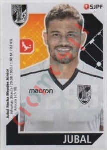 295 Jubal – Futebol 2017-2018 Panini