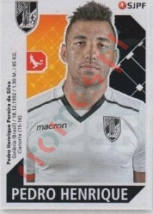 296 Pedro Henrique – Futebol 2017-2018 Panini