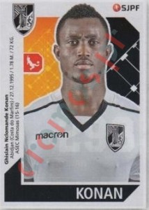 298 Konan – Futebol 2017-2018 Panini