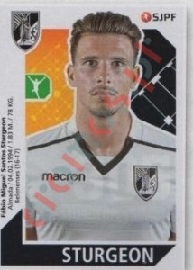 305 Sturgeon – Futebol 2017-2018 Panini
