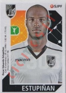 306 Estupiñan – Futebol 2017-2018 Panini