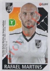 307 Rafael Martins – Futebol 2017-2018 Panini
