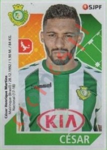 311 César – Futebol 2017-2018 Panini