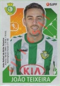 318 João Teixeira – Futebol 2017-2018 Panini