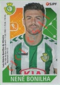 320 Nené Bonilha – Futebol 2017-2018 Panini