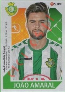 321 João Amaral – Futebol 2017-2018 Panini