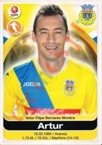 12 Artur – Futebol 2016-2017 Panini