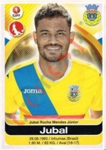 5 Jubal – Futebol 2016-2017 Panini