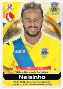 7 Nelsinho – Futebol 2016-2017 Panini