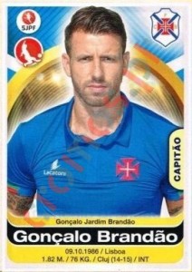 23 Goncalo Brandao – Futebol 2016-2017 Panini