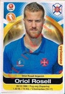 25 Oriol Rosell – Futebol 2016-2017 Panini
