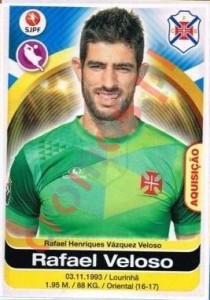 34 Rafael Veloso – Futebol 2016-2017 Panini