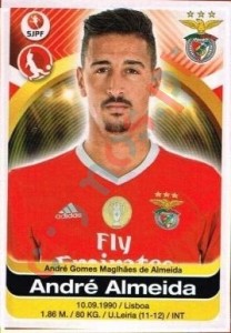 37 Andre Almeida – Futebol 2016-2017 Panini