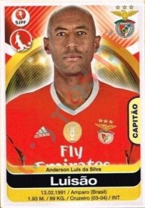 39 Luisao – Futebol 2016-2017 Panini
