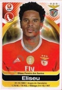 42 Eliseu – Futebol 2016-2017 Panini