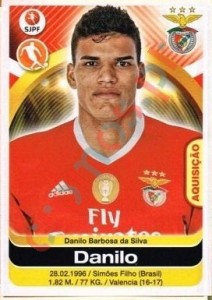 46 Danilo – Futebol 2016-2017 Panini