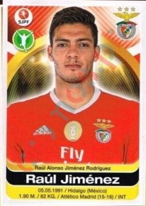 54 Raul Jimenez – Futebol 2016-2017 Panini