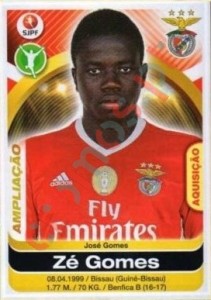 54bis Ze Gomes – Futebol 2016-2017 Panini